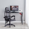 Executive Racing Gaming Chair Faux Leather Computer Desk Chair Swivel Adjustable