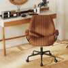 Home Office Chair Height Adjustable Swivel Computer Chairs Brown