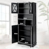 Freestanding Pantry Cabinet Kitchen Cupboard Sideboard Cabinet w/ Shelves