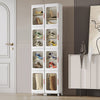 Collapsible Tall Cabinet Slim Narrow Storage Cupboard for Kitchen Bathroom Shelf