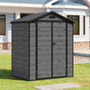 Lockable Garden Storage Sheds 2 Doors Lawnmower Pent Shed Outdoor Tools House