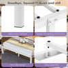 4ft6 Heavy Duty Metal Bed Frames with LED Light Headboard & Charging Socket Vjdm