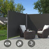 Patio Retractable Side Awning Outdoor Privacy Screen Windscreen Sunshade Blind