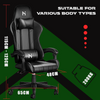 Ergonomic Gaming Chair Racing Chair Swivel Computer Chair with lumbar cushion