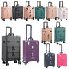Rolling 4 in 1 Makeup Trolley Beauty Trolley Case w/Drawers Hairdressing Case