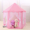 Foldable Kids Teepee Tent Girls Boys Princess Playhouse for Indoor Outdoor Game