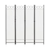 Folding 4 Panels Room Divider Freestanding Wall Privacy Screen Protector