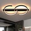 LED Ceiling Light Black Ceiling Lamp 38W Dimmable 3000K-6500K Living Room Fnpvad