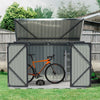 DOUBLE TRIPLE WHEELIE BIN STORE STORAGE SHED METAL DUSTBIN COVER RUBBISH STORES