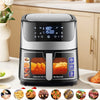 10.5L Air Fryer Cooker Ovens Low Fat Healthy Oil free Frying Kitchen Grill Set