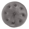 Velvet Pouffe Footstool Vanity Stool Dressing Table Chair Makeup Seat Footrest
