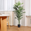 160cm Large Faux Palm Tree Fake Artificial Green Plants Realistic Tree Garden UK
