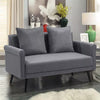 2-3 Seater Small Sofa Couch Velvet Armchair Loveseat Settee Living Room Office