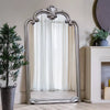 Palazzo Extra Large Ornate Frame Leaner Wall Mirror Antique Silver 184cm x 104cm