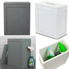 Wooden Slimline Shaker Unit Multi purpose Bathroom Toilet Roll Storage Tidy Box