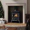 Fireplace Cast Iron Heater Home Log Burning Flame Effect Living Room Stove 4500W