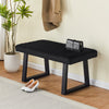 Hallway Bench End of Bed Bench Upholstered Ottoman Padded Seat Stool for Bedroom