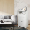 Bathroom Cabinet Floor Storage Cabinet Standing Cupboard w/1 Shelf &2 Drawers