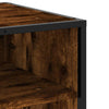 TV Cabinet Smoked Oak 180x40x46 cm Engineered Wood UK