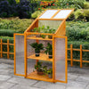 Wooden Cold Frame Greenhouse Large Garden Storage Growhouse Planting Heavy Duty