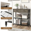 Entryway Table Living Room Narrow Console Table Bar Table w/Charging Station