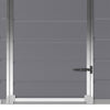 Plastic Garden Storage Shed Outdoor Storage House Tool Sheds 5x4 FT ,Grey