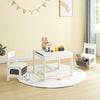 Kids Table and Chairs Set Wooden Preschoolers Children's Table with 2 Chairs Set