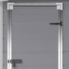 Outdoor Garden Storage Shed 4x8' 5x4FT Pent Plastic Utility Tool House Log Sheds