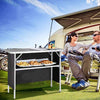 Camping Bar Table Folding Portable Trestle Picnic BBQ Outdoor Party Garden Desk