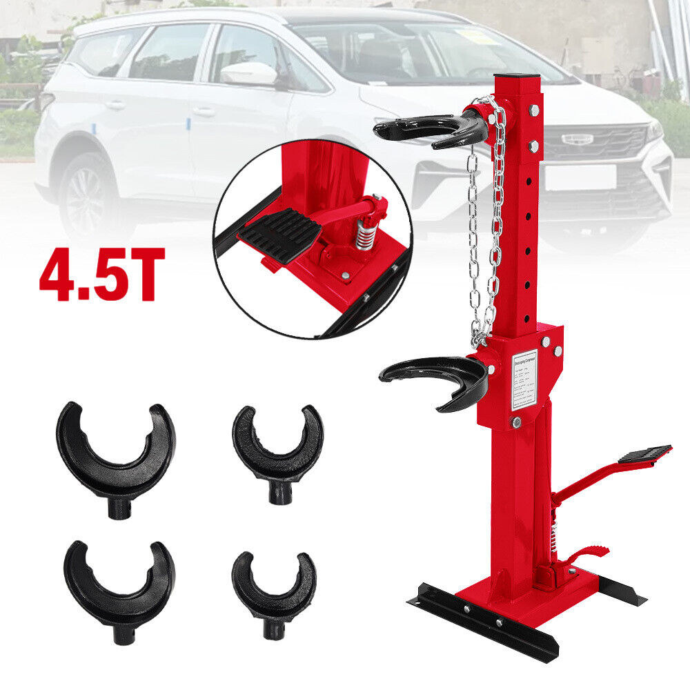 Auto Strut Spring Compressor 4.5T Heavy Duty Car Strut Coil Spring Compressor Hydraulic Workshop Ga ...