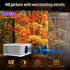 Projector with WIFI and Bluetooth, 4K 1080P Smart Movie Projector 600 ANSl Auto