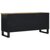 CIADAZ TV Cabinet 100x33x46 Solid Wood &Engineered Wood, Tv Unit, Tv Stand Y0B0
