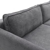 Modern 3 Seaters Sofabed Recliner Grey Sofa Bed Double Sleeper Couch Settee Bed