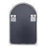 ARCH SHAPE WALL MIRROR BEDROOM BATHROOM HANGING MIRROR BALCK/GOLD METAL FRAME UK