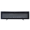 Electric Fireplace Wall Mounted/Inset/Standing 9 Flame Fire LED Heater with Feet