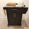 Kitchen Cart Island Butchers Block Table Trolley Storage Cabinet Cupboard Unit