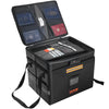 Fireproof Document Box 2000℉ w/ Lock File Storage Waterproof Document Bag