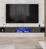 Floating TV Stand, Wall Mounted Entertainment Center TV Media Console