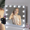 Table Desk Hollywood Mirror Dressing Vanity Mirrors with Lights Bright LED Bulbs