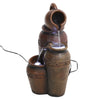 Pour Kettle Well Water Fountain Fountain with Electric Pump for Patio Decorative