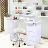 Professional Manicure Table Technician Nail Art Beauty Salon Bar Station Desk UK