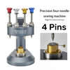 Watch&Pocketwatch Hand Pressers Fitting Tool 4 Pin w/Metal Nozzle for Watchmaker