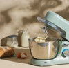 Progress Electric Stand Mixer 8 Speeds Stainless Steel 4L Bowl Go Bake Teal