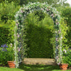 Metal Wedding Arch Trellis Garden Arbor for Climbing Plants Floral Decor