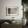 LED Illuminated Bathroom Mirror Bluetooth Shaver Socket Demister Dimmable Lights