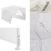 Heavy Duty Waterproof Garden Outdoor 3x3m/4m/6m Gazebo Wedding Party Tent 4Sides
