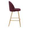 Dusk Iris Set Of 2 Barstools Berry Natural RRP £399