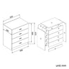 Modern High Gloss Chest of Drawer Hallway Storage 4 Drawers Bedroom Furniture UK