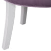 Purple Velvet Makeup Chair Seater Vanity Bedroom Dressing Table Stool Piano Seat