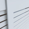 Radiator Cover Adjustable White Painted MDF Wood Heating Cover Home Decor